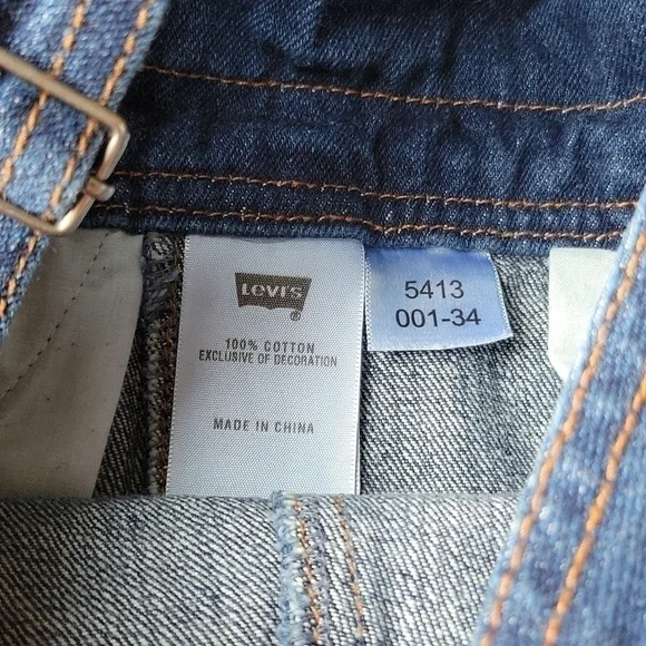 Levi's Jean Overall Paw Patrol Fabric Paint Denim Custom Toddler sz.2-5T Unisex - Picture 12 of 16